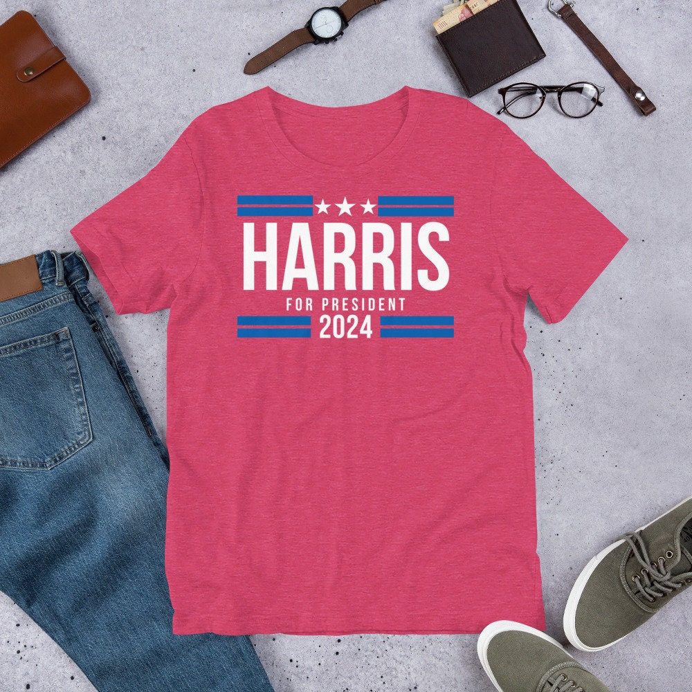 Kamala Harris 2024 Campaign T-Shirt Unisex President Harris Shirt Harris For President 2024 image 5