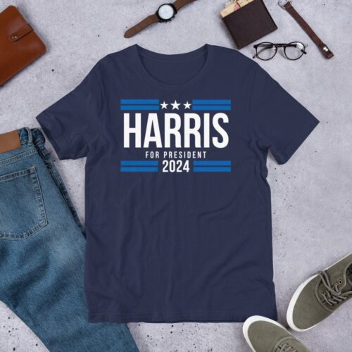 Kamala Harris 2024 Campaign T-Shirt Unisex President Harris Shirt Harris For President 2024 image 0