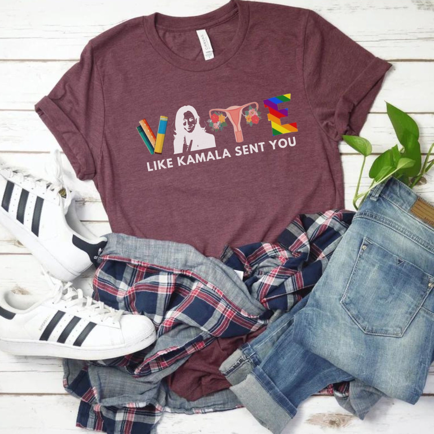 Kamala Harris I'm Speaking Vote Shirt | Feminist Political Election Tee | Madam President Shirt image 5