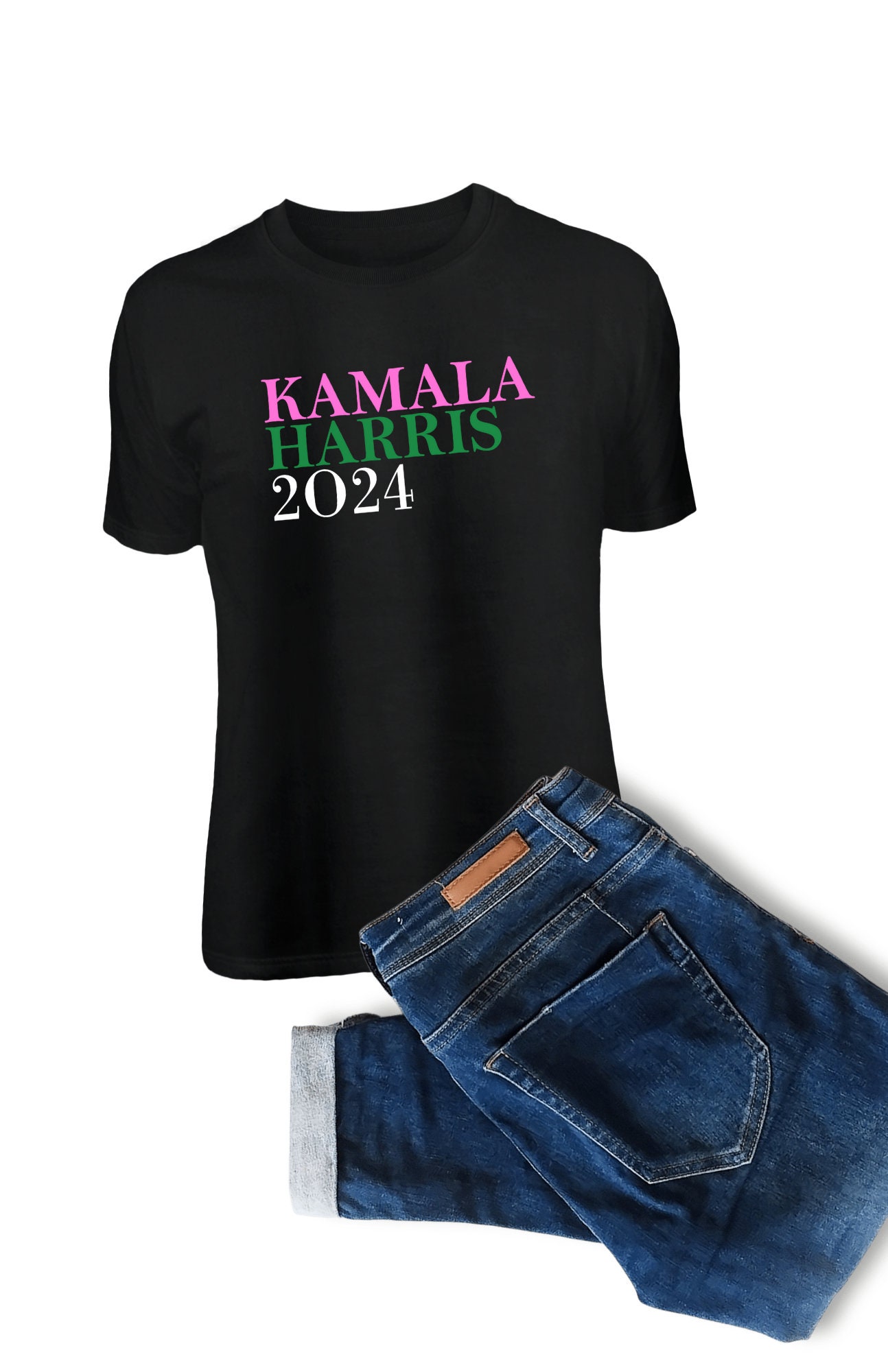 Kamala Harris 2024 Trailblazer T-Shirt | Motivational Empowering Women's Tee image 3